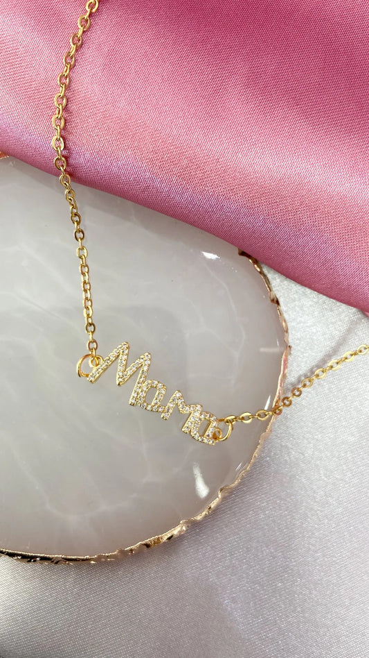 “Mom” Necklace